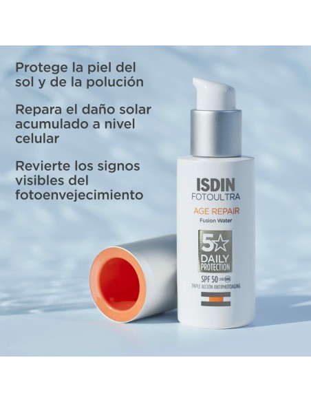 Facial Sun Cream Isdin Fusion Water Magic Glow Spf 50 50 ml