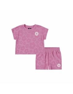 Children's Sports Outfit Converse Floral Jacquard Dark pink