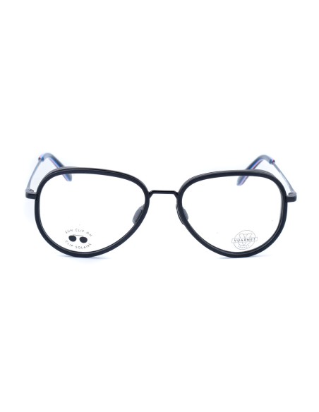 Men' Spectacle frame Vuarnet VL18050001-SUNCLIP Black ø 54 mm