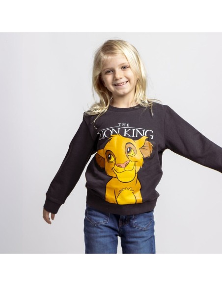 Children’s Sweatshirt without Hood The Lion King Dark grey