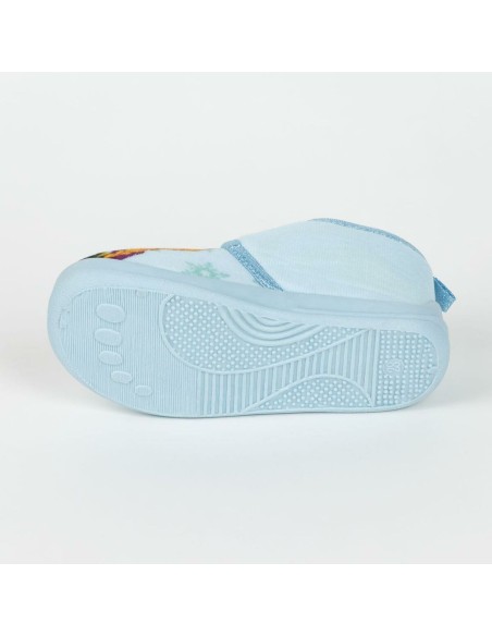 House Slippers Frozen Light Blue