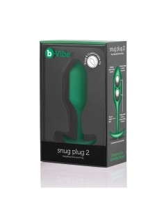 Anal plug B-Vibe 2 Green