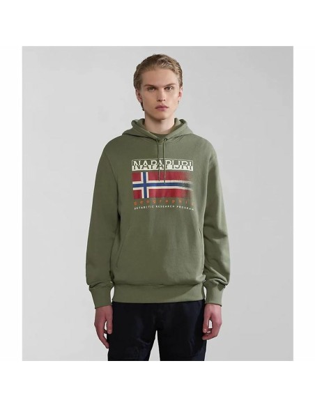 Children’s Hoodie Napapijri B-Kreis H Dark green