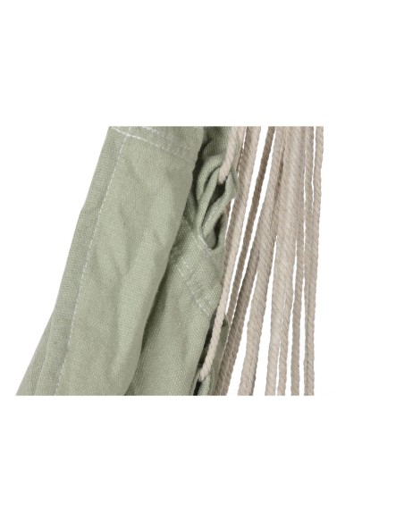 Garden chair Home ESPRIT Green Cotton Wood 100 x 50 x 135 cm