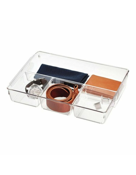 Multi-Purpose Organiser Confortime Transparent 37,5 x 23,5 x 5, cm (12 Units)