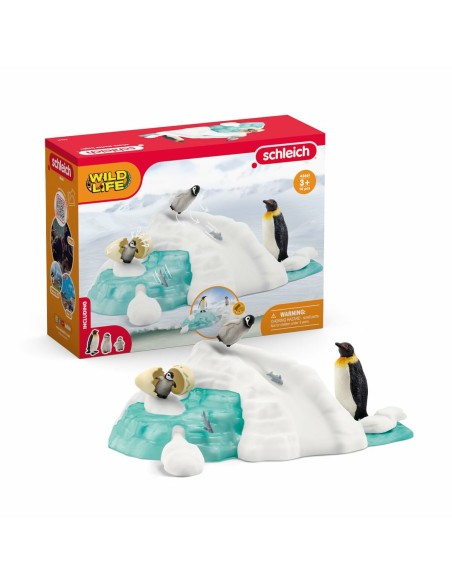 Playset Schleich Penguin Family on the Ice Floe