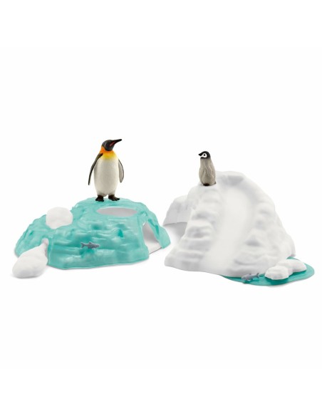 Playset Schleich Penguin Family on the Ice Floe