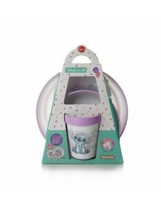 Dinnerware Set Disney Melamin 3 Pieces (2 Units)