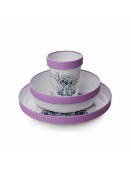 Dinnerware Set Disney Melamin 3 Pieces (2 Units)
