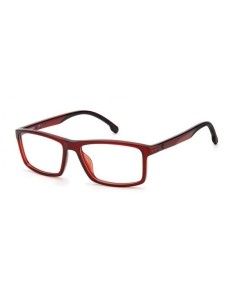 Men' Spectacle frame Carrera CARRERA-8872-MEGF516 Red Ø 55 mm