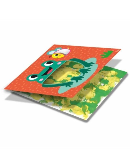 Drawing Set SES Creative Eco Finger Paint Cards