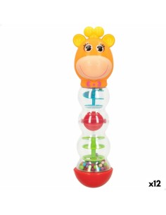 Rattle Colorbaby 6,5 x 25,5 x 6,5 cm (12 Units)