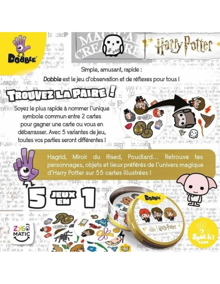 Educational Game Asmodee Dobble Harry Potter
