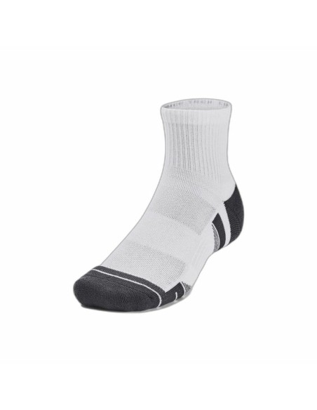 Sports Socks Under Armour Performance White Unisex
