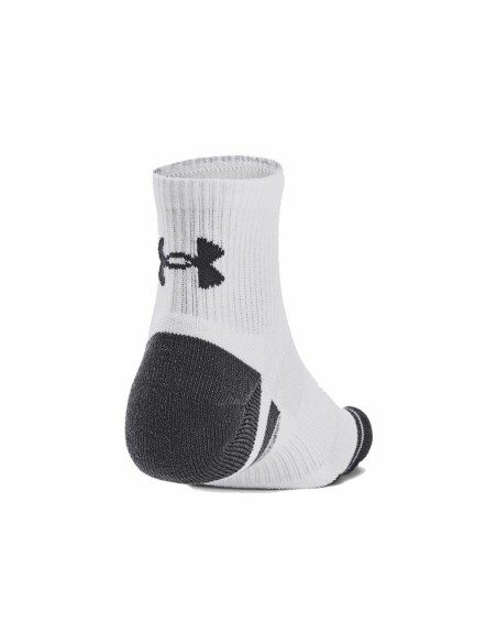 Sports Socks Under Armour Performance White Unisex