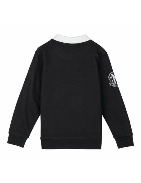 Hoodless Sweatshirt for Girls Wednesday Dark grey
