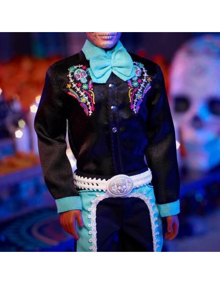 Figure Mattel Ken Day of the dead