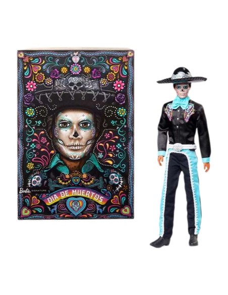 Figure Mattel Ken Day of the dead