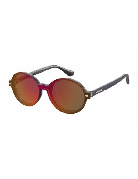 Eyeglass Frame + Sunglasses Havaianas FLORIPA-CS-MW2 Ø 49 mm Clip On