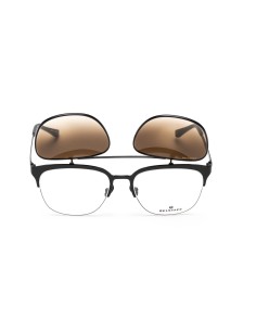Eyeglass Frame + Sunglasses Belstaff HATCHER-NEGRO-W Ø 55 mm Clip On 2