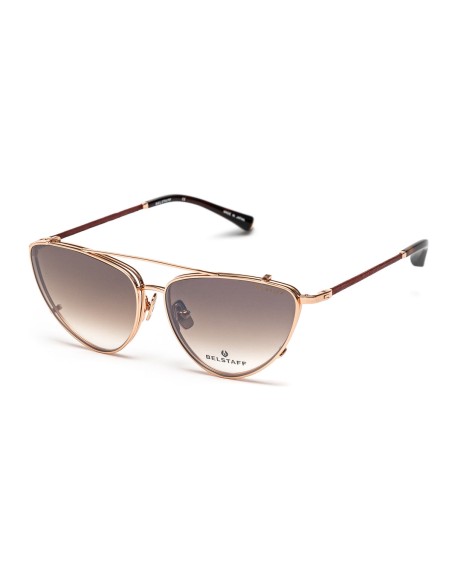 Eyeglass Frame + Sunglasses Belstaff DELMERE-SHINY-NEGRO-WW ø 57 mm Clip On