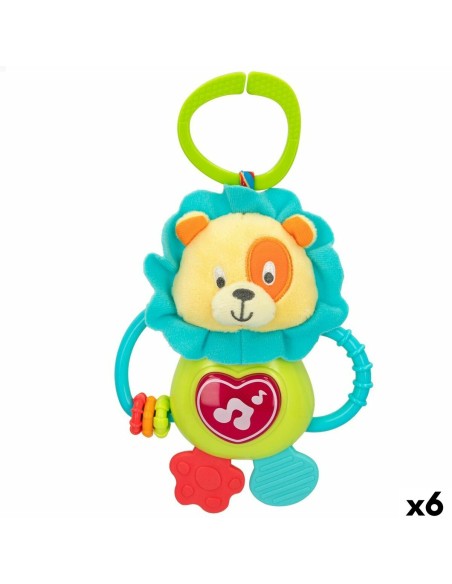 Rattle Cuddly Toy Winfun 14 x 19 x 6,5 cm (6 Units)