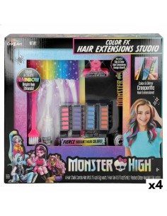 Hair Dressing Set Monster High Hair extensions (4 Units)