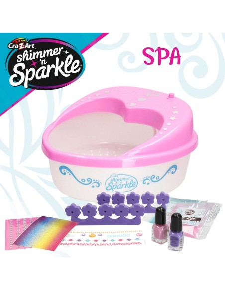 Nail Design Kit Cra-Z-Art Pedicure spa (3 Units)