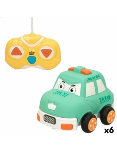 Remote-Controlled Car Colorbaby Green 13 x 9 x 10 cm (6 Units)