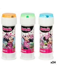 Bubble Blowing Game Minnie Mouse 3,8 x 11,5 x 3,8 cm (24 Units)