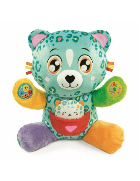 Fluffy toy Clementoni Leopard