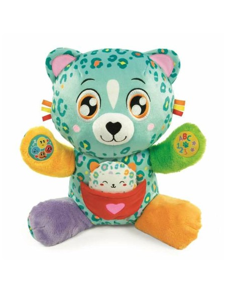 Fluffy toy Clementoni Leopard