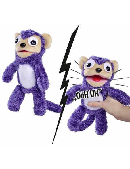 Soft toy with sounds Simba Screamerz Monkey 30 cm Purple