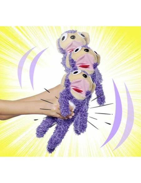 Soft toy with sounds Simba Screamerz Monkey 30 cm Purple