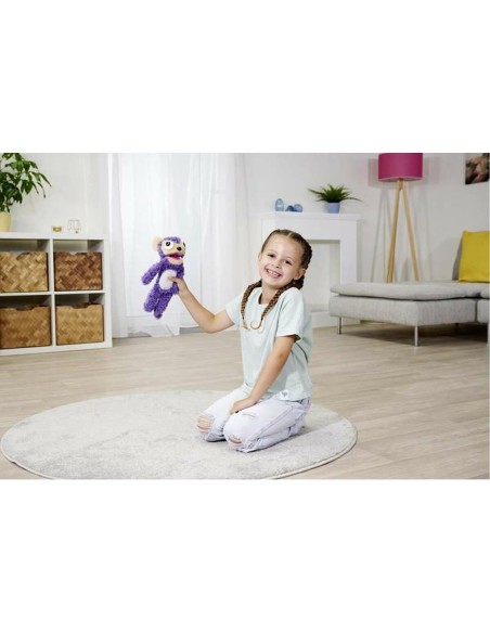 Soft toy with sounds Simba Screamerz Monkey 30 cm Purple
