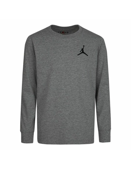 Children’s Long Sleeve T-shirt Nike Air Emroidery Grey
