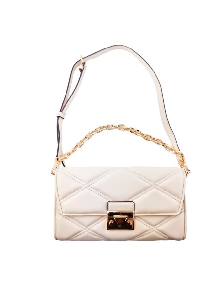 Women's Handbag Michael Kors Serena Beige 25 x 15 x 4 cm