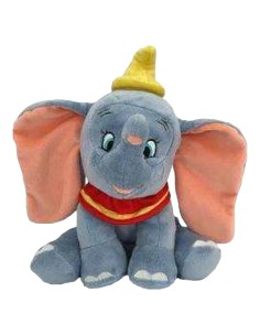 Fluffy toy Disney Dumbo 35 cm Multicolour 2