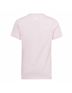 Child's Short Sleeve T-Shirt Adidas G Lin T Pink 2