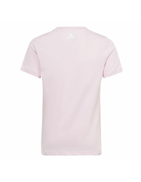 Child's Short Sleeve T-Shirt Adidas G Lin T Pink
