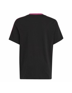 Child's Short Sleeve T-Shirt Adidas Essentials Black 2