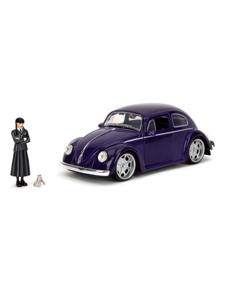 Toy car Wednesday Volkswagen Purple
