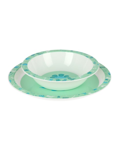 Children's dish set Safta Dino Polyester 26 x 26 x 9 cm