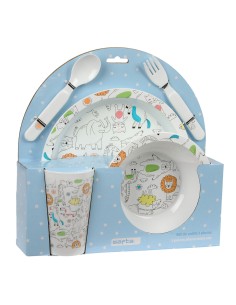 Children's dish set Safta Zoo Polyester 26 x 26 x 9 cm