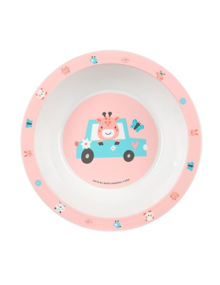 Children's dish set Safta Jirafa Polyester 26 x 26 x 9 cm