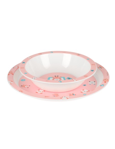 Children's dish set Safta Jirafa Polyester 26 x 26 x 9 cm