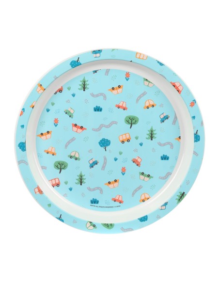 Children's dish set Safta Coches Polyester 26 x 26 x 9 cm