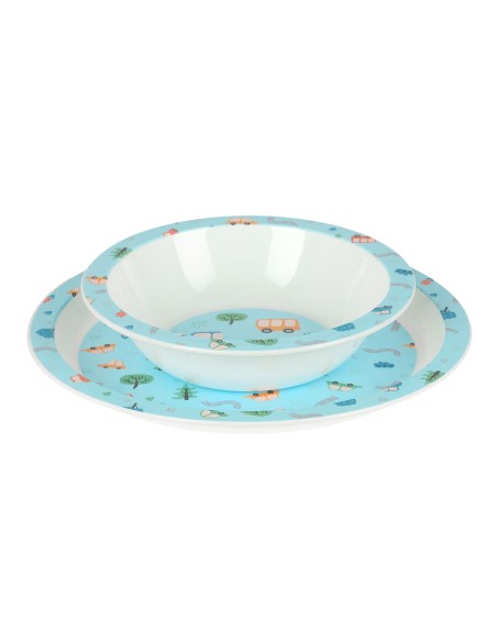 Children's dish set Safta Coches Polyester 26 x 26 x 9 cm