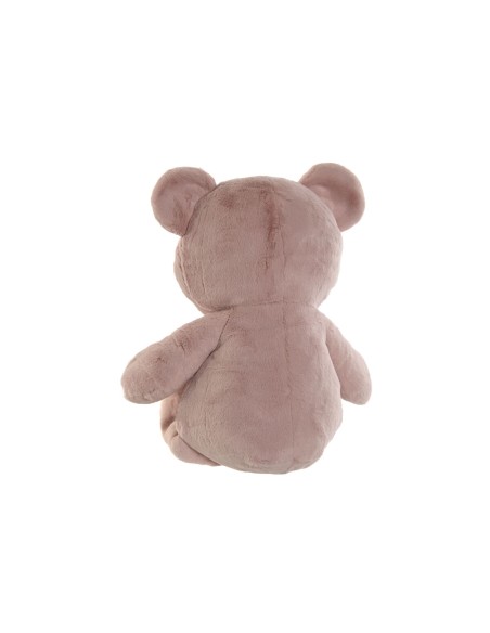 Fluffy toy Home ESPRIT Brown Grey Pink Polyester Animal 28 x 22 x 32 cm (4 Units)