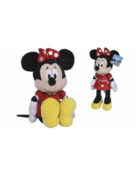 Fluffy toy Minnie Mouse 35 cm Red